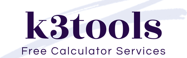 K3 Tools - 無料の計算・単位変換ツール集